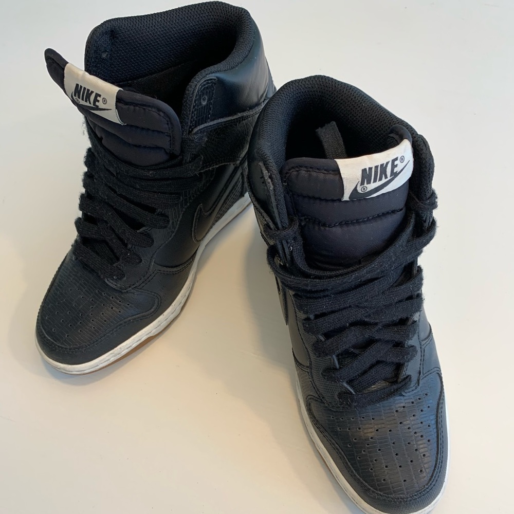 Nike dunk wedge sneakers